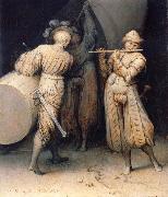 Pieter Bruegel The three soldiers Spain oil painting artist